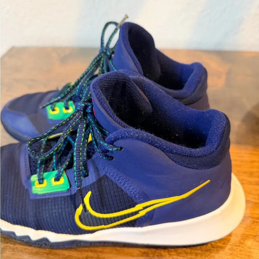 Kids Nike Kyrie Flytrap IV Blue Void/Speed Yellow